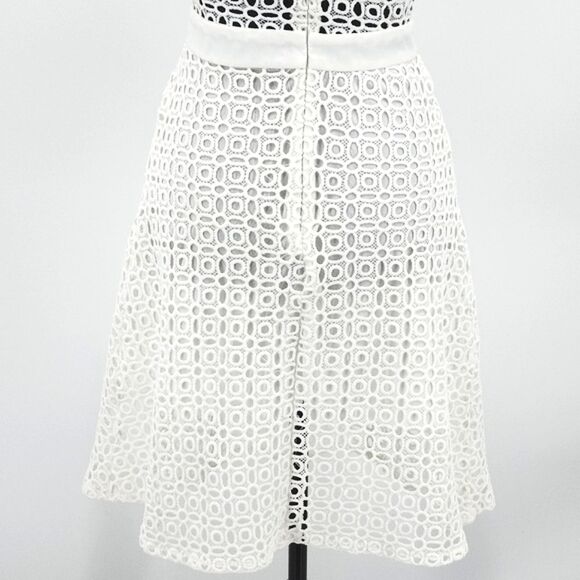 Little Star Korean Dress Womens Size XS White Lace Mesh Coquette Feminine Demure - Picture 8 of 16